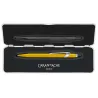 Stylo Bille Jaune doré 849™ Collection Colormat-X Line avec étui - Caran d'Ache