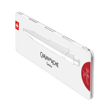 Stylo Bille Rouge 849™ Collection Colormat-X Line avec étui - Caran d'Ache