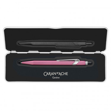 Stylo Bille Rose 849™ Collection Colormat-X Line avec étui - Caran d'Ache