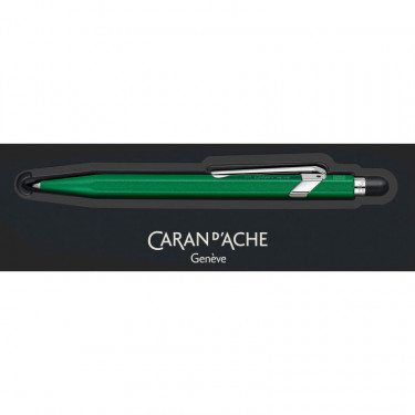 Stylo Bille Vert 849™ Collection Colormat-X Line avec étui - Caran d'Ache