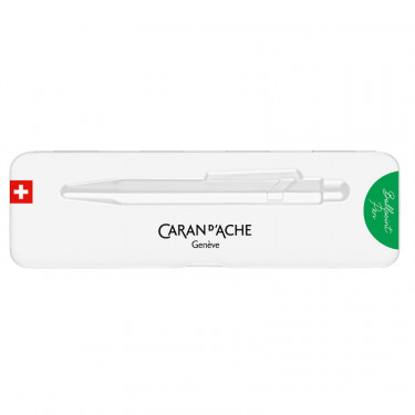 Stylo Bille Vert 849™ Collection Colormat-X Line avec étui - Caran d'Ache