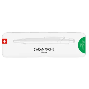 Stylo Bille Vert 849™ Collection Colormat-X Line avec étui - Caran d'Ache