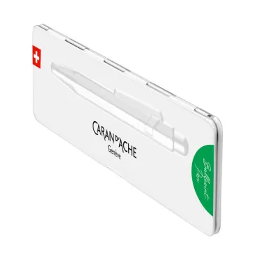 Stylo Bille Vert 849™ Collection Colormat-X Line avec étui - Caran d'Ache