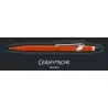 Stylo Bille Orange 849™ Collection Colormat-X Line avec étui - Caran d'Ache