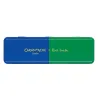 Stylo Bille 849™ Paul Smith avec étui - Caran d'Ache - Bleu cobalt/Vert émeraude