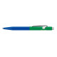 Stylo Bille 849™ Paul Smith avec étui - Caran d'Ache - Bleu cobalt/Vert émeraude