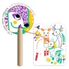 Coloriages à révéler "Familles de la forêt" DJECO 0065