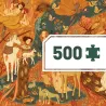 Puzzle Jardin des licornes 500 pcs DJECO 7624