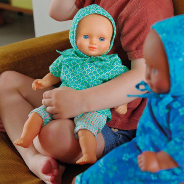 Tenue Zazen, vêtement de poupée PETIT PAN pour POMEA de Djeco 7755