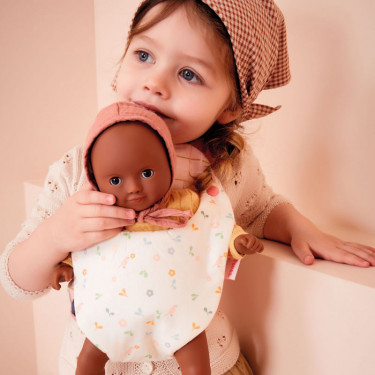 Porte bébé 'Lavender' accessoire pour poupée POMEA de Djeco 7812