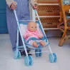 Poussette en métal pour poupée POMEA de Djeco 7784