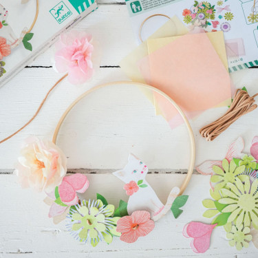 Couronne décorative à créer "Dalia" DIY DJECO 7967