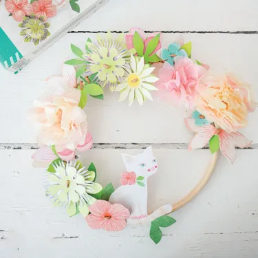 Couronne décorative à créer "Dalia" DIY DJECO 7967