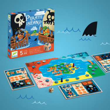 Pirate Island, jeu DJECO 8595