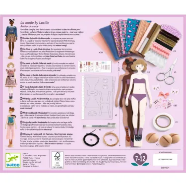 Coffret atelier de mode "La mode by Lucille" DJECO 9334