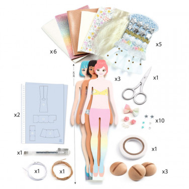 Coffret atelier de mode "La mode by Caroline" DJECO 9333