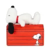 Peluche Snoopy endormi 17cm en boîte cadeau "niche"