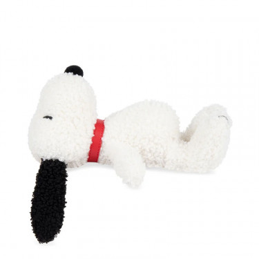 Peluche Snoopy endormi 17cm en boîte cadeau "niche"
