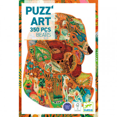 Puzzle Puzz'Art Ours 350 pcs DJECO 7661