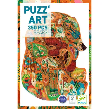 Puzzle Puzz'Art Ours 350 pcs DJECO 7661