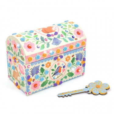 Coffre "Précieux Trésors" à décorer DIY DJECO 7929