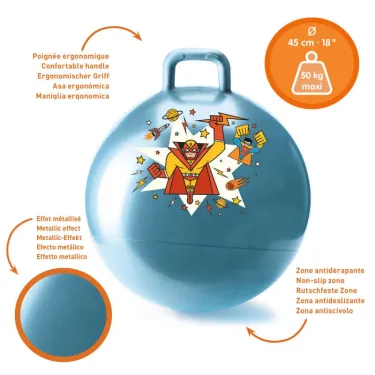 Ballon sauteur 'Super Jumper' DJECO 0186