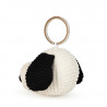 Porte-clefs Tête de Snoopy en velours côtelé