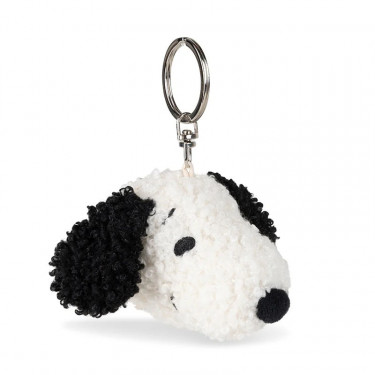 Porte-clefs Tête de Snoopy en peluche