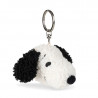 Porte-clefs Tête de Snoopy en peluche