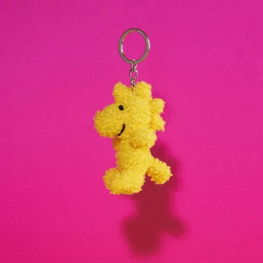 Porte-clefs Woodstock en peluche
