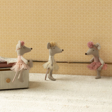 Petite souris danseuse ballerine Maileg - blanc cassé