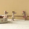 Petite souris danseuse ballerine Maileg - blanc cassé