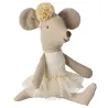 Petite souris danseuse ballerine Maileg - blanc cassé