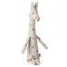 Peluche Girafe en lin - Safari friends Maileg - tissu à pois - petit modèle 26cm