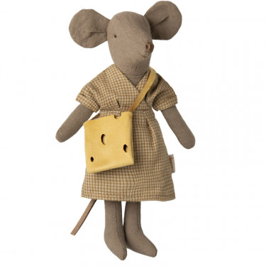 Maman souris Maileg - marron léger