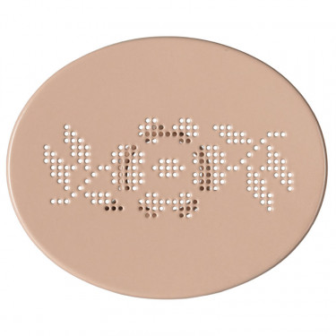 Ensemble table ovale avec banc vintage en métal pour souris Maileg - Rose pâle