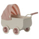 Landau pour bébé souris Maileg - Rose