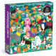 Rassemblement de chiens - Puzzle 500 pcs Mudpuppy