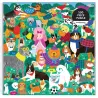 Rassemblement de chiens - Puzzle 500 pcs Mudpuppy