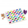 Jeu de Dames en bois multicolore - VILAC 6116