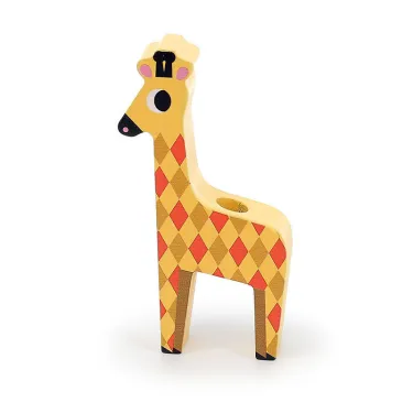 Empil'Animaux Savane - Jeu d'éveil en bois Vilac - Ingela P. Arrhenius VILAC 7637