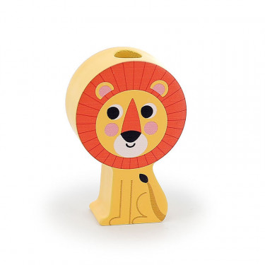 Empil'Animaux Savane - Jeu d'éveil en bois Vilac - Ingela P. Arrhenius VILAC 7637