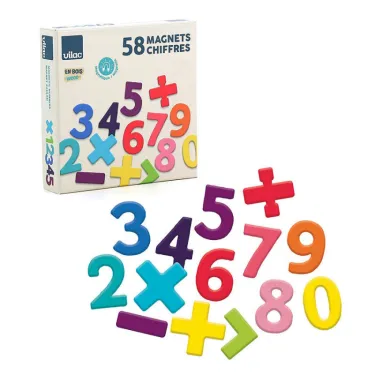 Coffret de magnets en bois "Chiffres" VILAC 6707