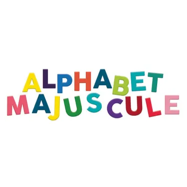 Coffret de magnets en bois "Lettres majuscules" VILAC 6705