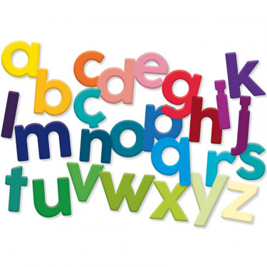 Coffret de magnets en bois "Lettres minuscules" VILAC 6706