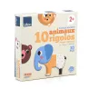 Coffret de magnets en bois "10 animaux rigolos" Ingela P. Arrhenius VILAC 7624