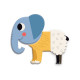 Coffret de magnets en bois "10 animaux rigolos" Ingela P. Arrhenius VILAC 7624