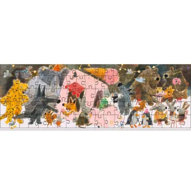 "Le parc" Puzzle gallery 100 pcs DJECO 7683