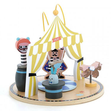 Cirque d'éveil - jeu en bois Vilac 8574 par Michelle Carlslund