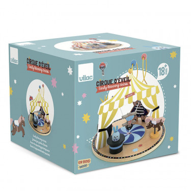 Cirque d'éveil - jeu en bois Vilac 8574 par Michelle Carlslund